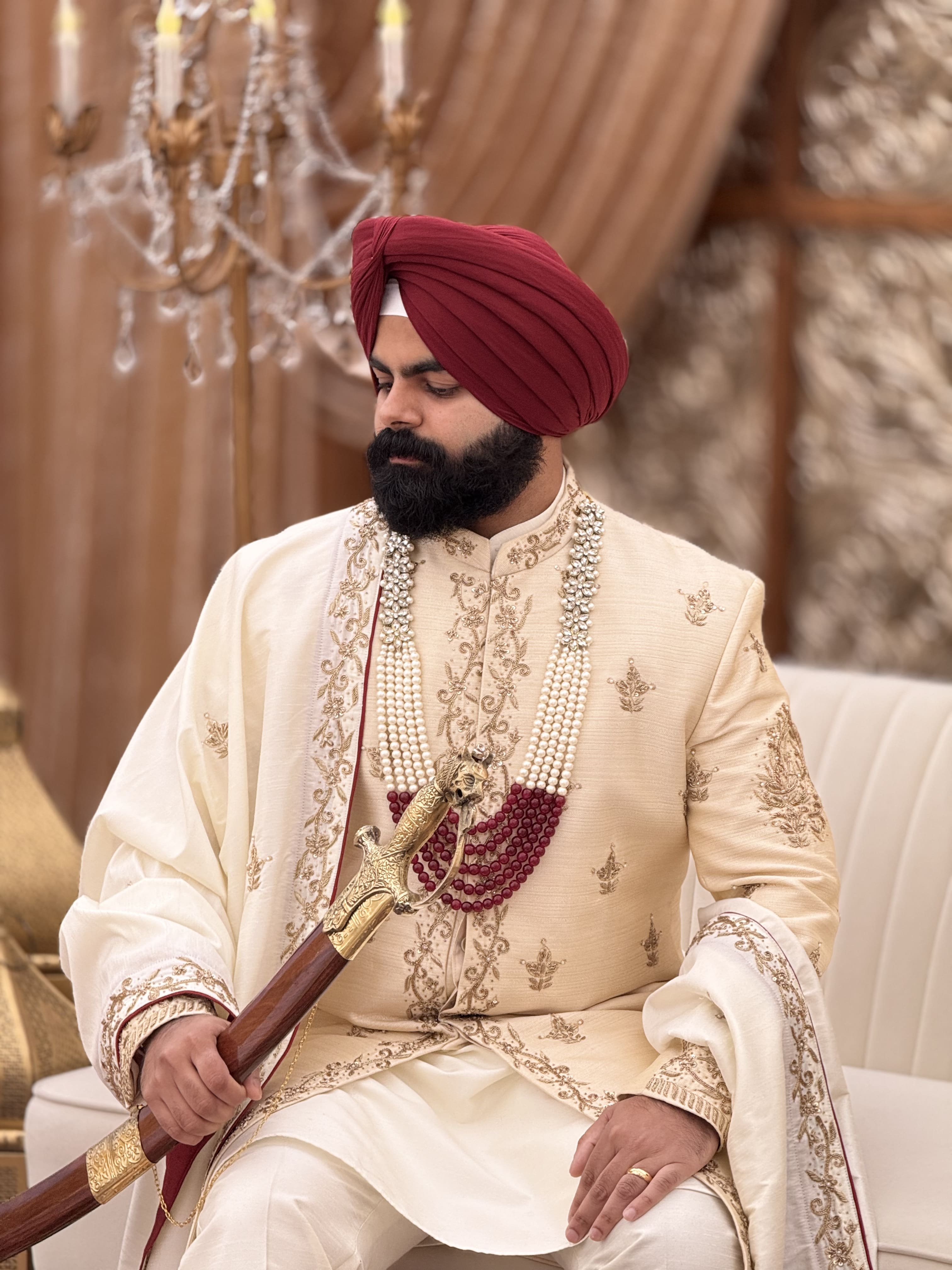 Turban Style wedding turban tying by expert in USA and mexico 4